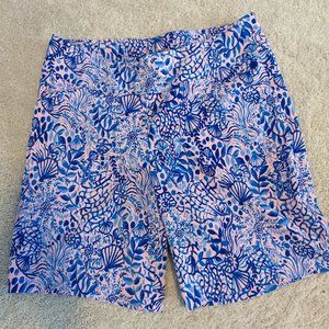 LILLY PULITZER LUXLETIC SHORTS - Women's Size 16